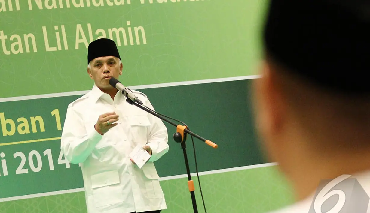 Cawapres Hatta Rajasa (Liputan6.com/Faizal Fanani).