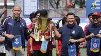 Ajang Media Cup 2023 resmi ditutup pada Jumat (27/10/2023). Tim SCTV keluar sebagai juara, sehingga berhak merengkuh Piala Menpora. (Dok. Mandiri Media Cup 2023)