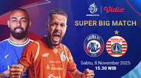 Saksikan Arema vs Persija eksklusif di Vidio. (dok. vidio.com)