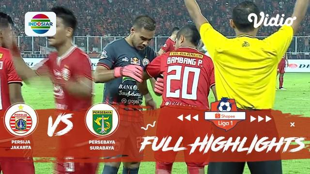 Berita video highlights Shopee Liga 1 2019 antara Persija Jakarta melawan Persebaya Surabaya yang berakhir dengan skor 1-2, Selasa (17/12/2019).