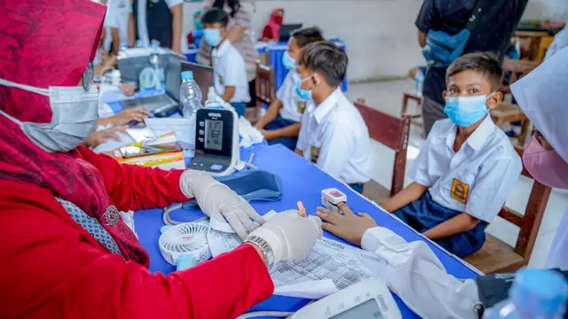 Kota Medan Masuk Daerah dengan Vaksinasi Pelajar Tertinggi