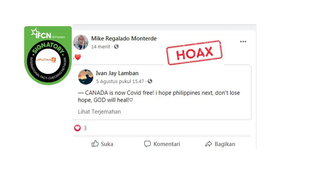 Cek Fakta Kanada 1