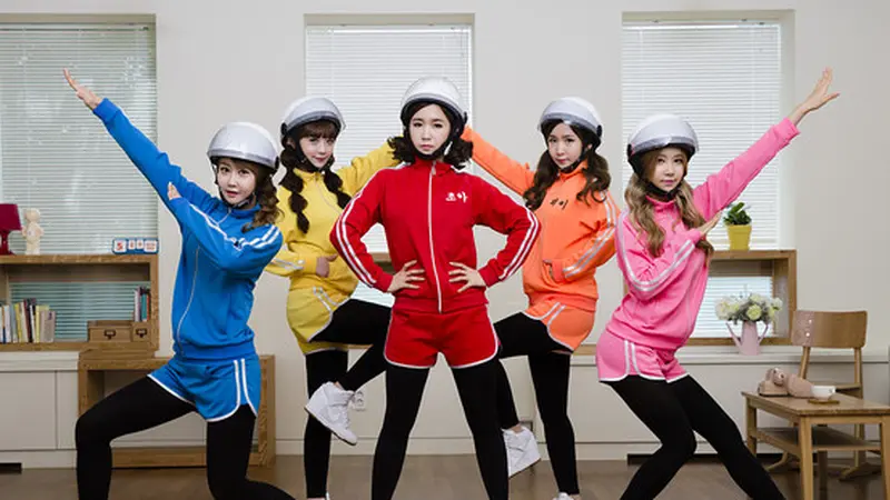  Crayon Pop Juga Meriahkan Running Man di Indonesia