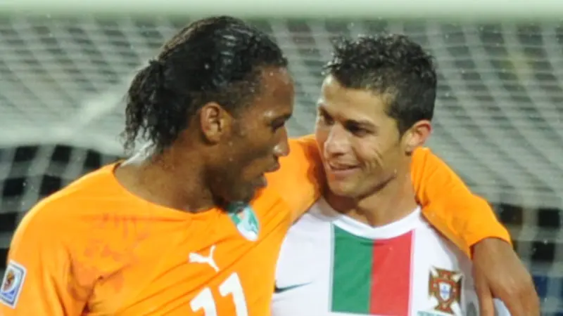 Didier Drogba, Cristiano Ronaldo