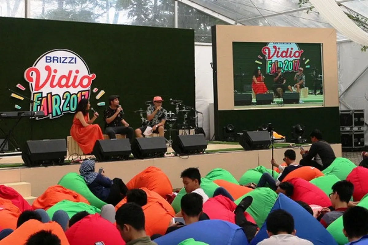 BRIZZI Vidio Fair 2017, Talkshow Konten Kreatif Hingga Ekonomi