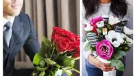 Rangkaian bunga Kreatif Ini untuk kado Valentine (sumber. buzzfeed.com)
