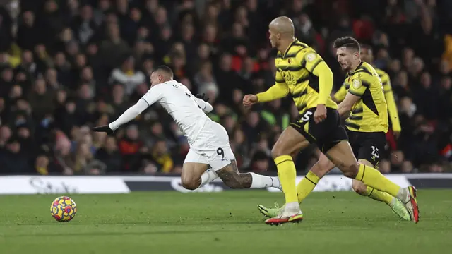 Taklukkan Watford, Man City Rebut Puncak Klasemen