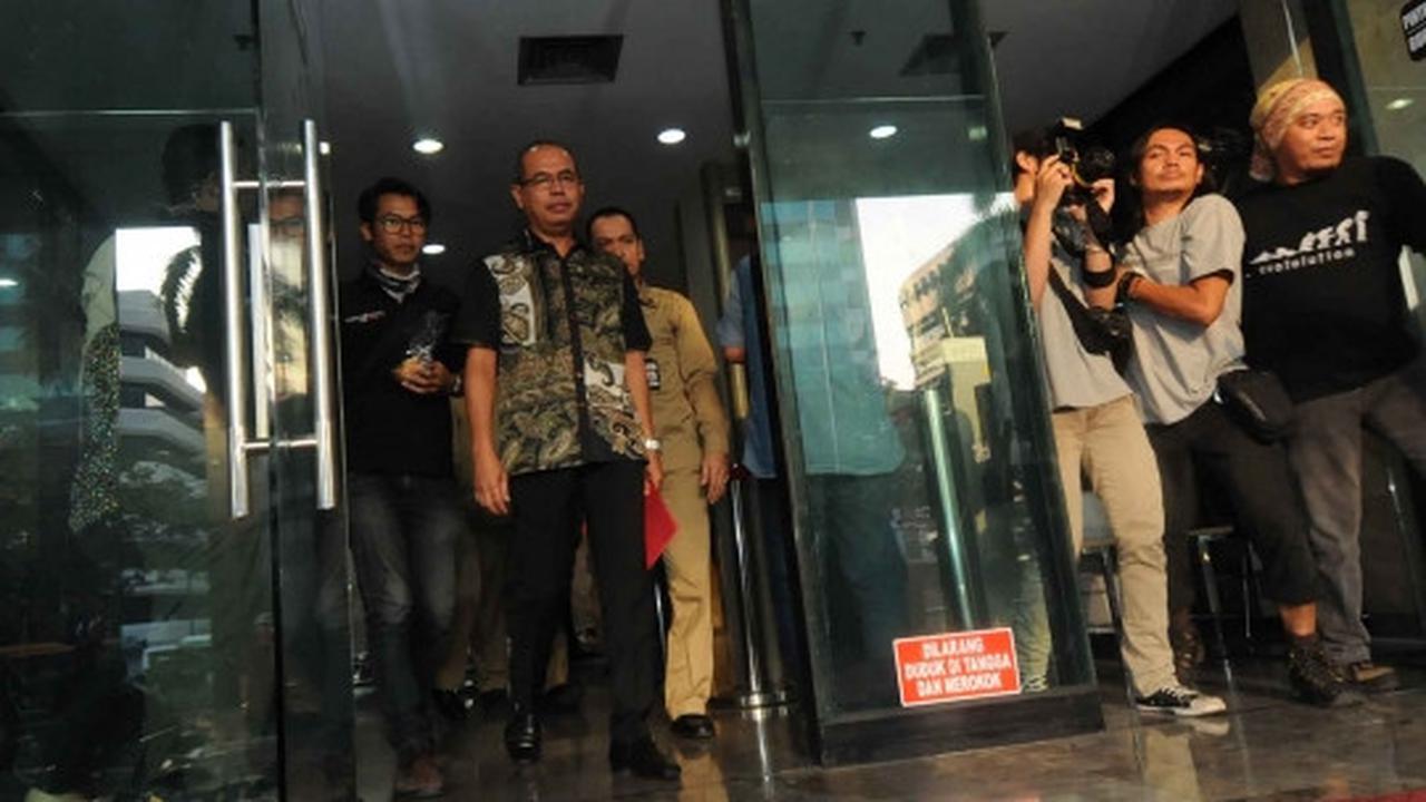Bupati Musi Banyuasin usai diperiksa KPK terkait suap RAPBD