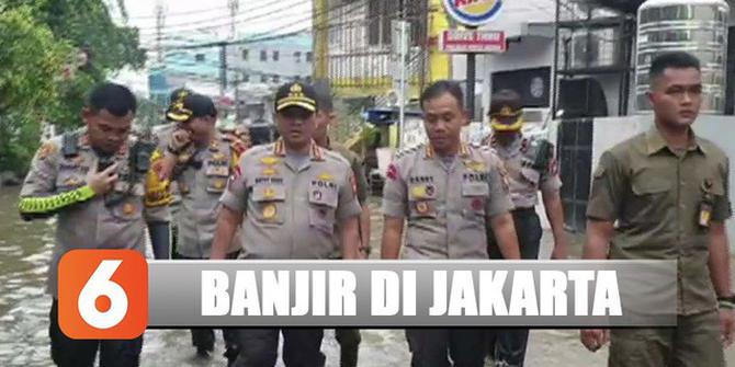 Kapolda Metro Jaya Jamin Kesiapan Pasukan dalam Tangani Banjir Jakarta
