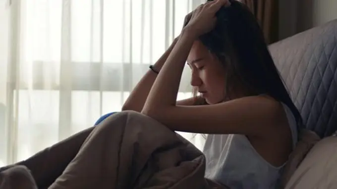 Depresi pada wanita./Copyright shutterstock.com