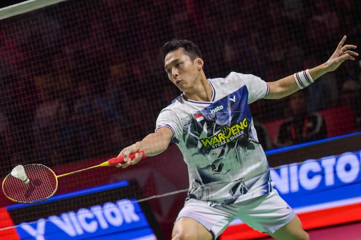 FOTO: Jonatan Christie Melaju ke Final Indonesia Open 2026