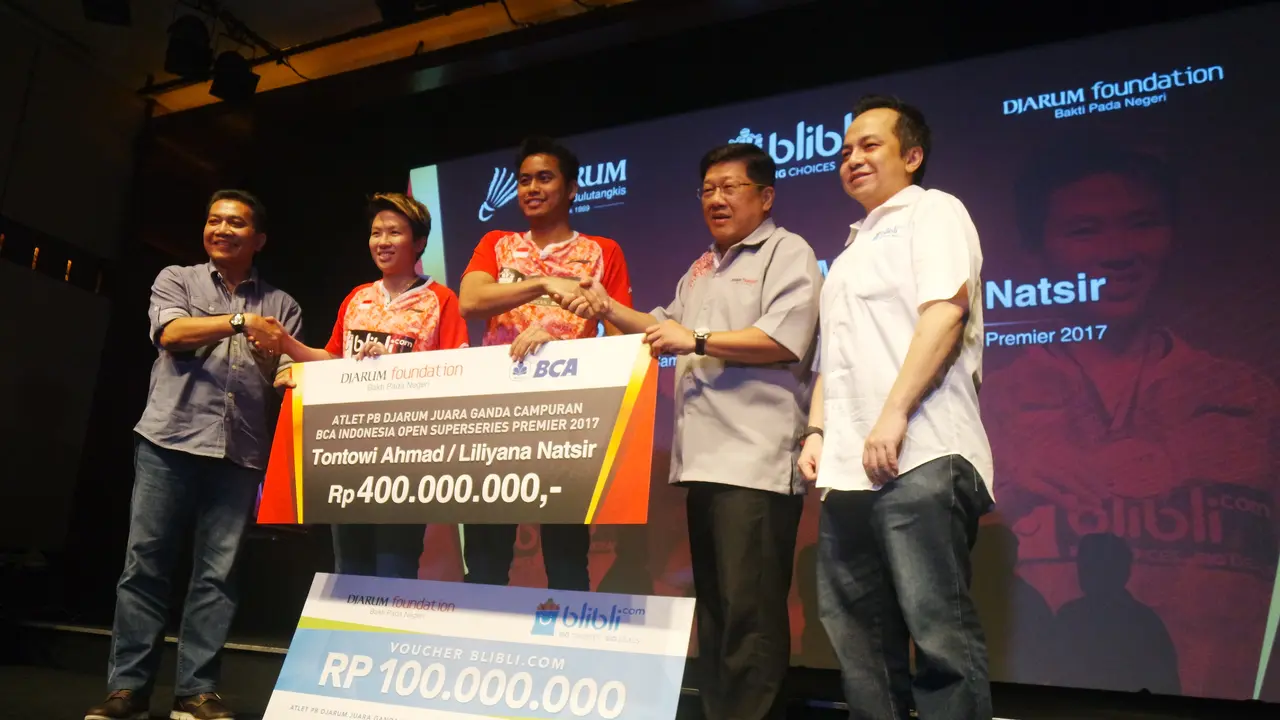 Liliyana Natsir dan Tontowi Ahmad