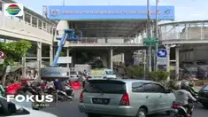 Untuk mengurangi kesemrawutan, Jalan Jatibaru yang sebelumnya sempat ditutup sejak beberapa Minggu terakhir telah dioperasikan kembali untuk lalu lintas kendaraan.