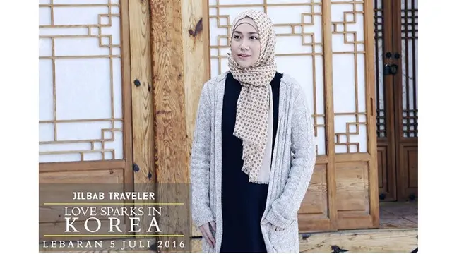 6 Pesona Bunga Citra Lestari saat Pakai Hijab, Makin Anggun