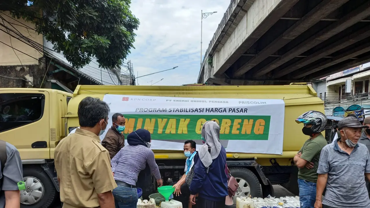 Operasi pasar minyak goreng di Kota Bandung. Dok Kemendag