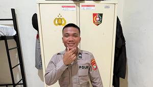 Seorang polisi muda bernama Natanael Simanungkalit tewas di barak Polda Kepri. (Liputan6.com/Ajang)