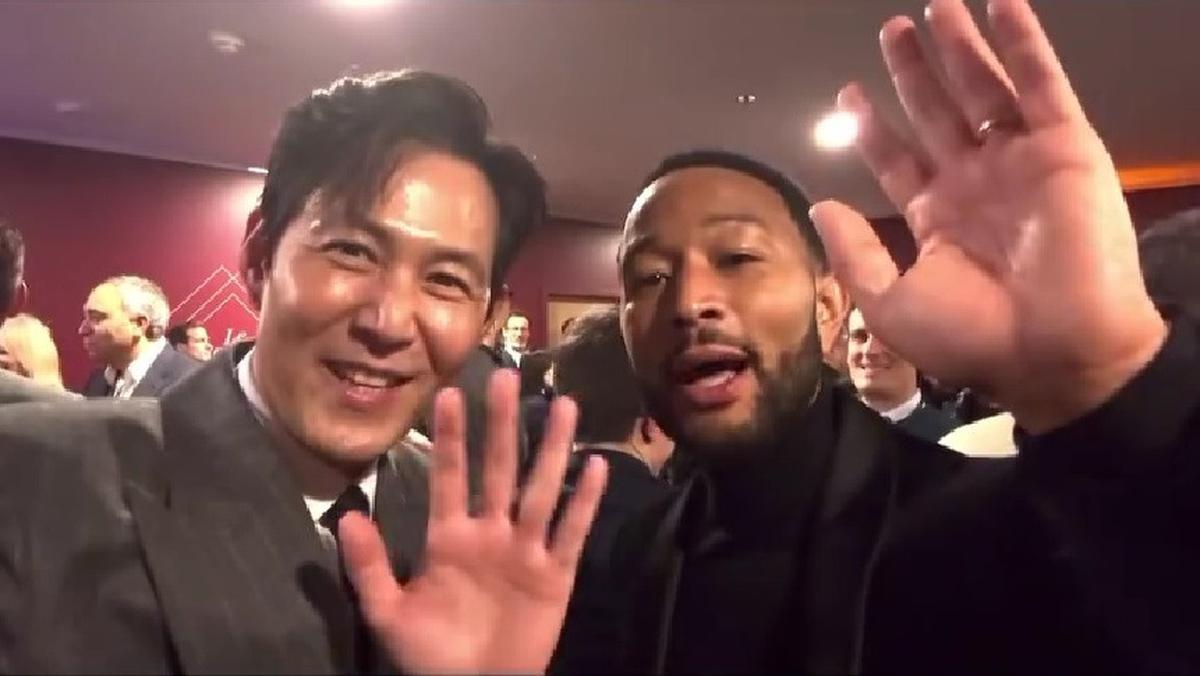 Lee Jung Jae Bagikan Momen Bersama G-Dragon BIGBANG dan J-Hope BTS saat Hadiri Le Gala Des Pieces Jaunes