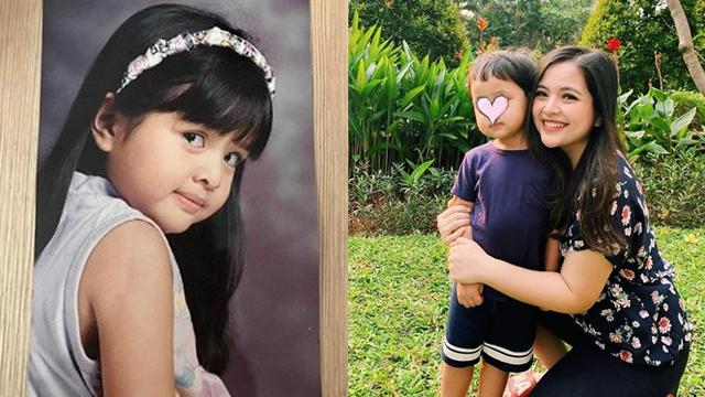 6 Potret Masa Kecil Vs Kini Artis Wanita Era 2000-an Saat Momong Anak