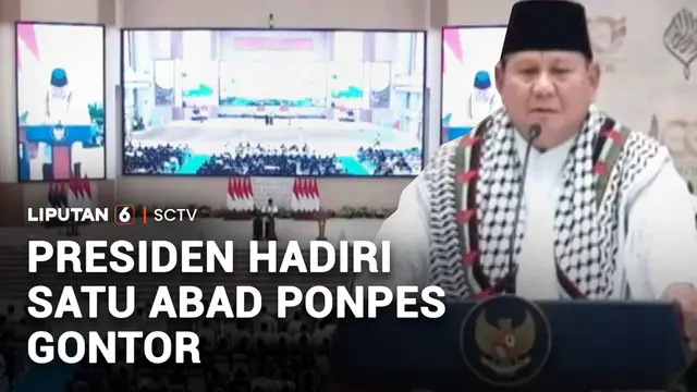Presiden Prabowo Hadiri Satu Abad Ponpes Gontor