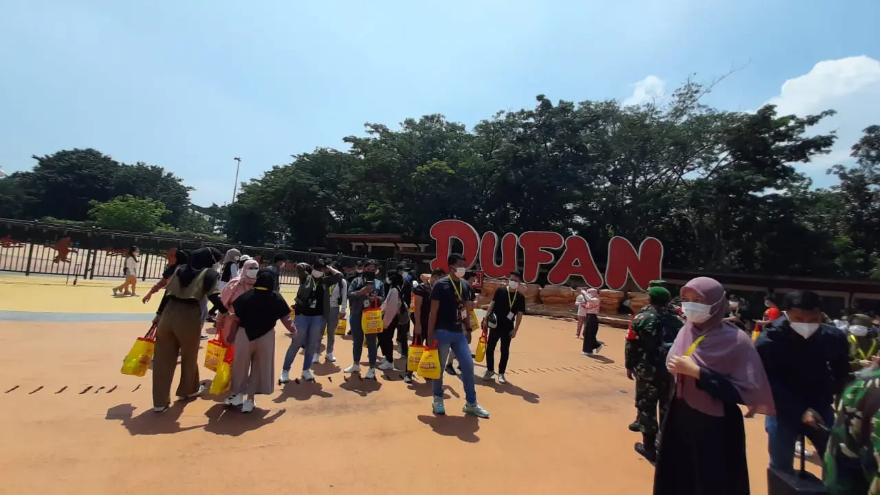 Nakes RSD Wisma Atlet plesiran ke Dufan