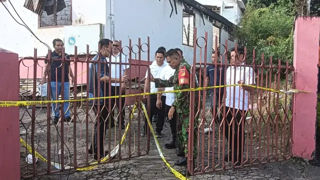 Panti Werdha Damai Manado Terbakar