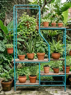 Ilustrasi Gantungan Pot Tanaman Hias. Foto: AI Generated
