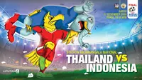 Thailand vs Indonesia (Liputan6.com/Abdillah)