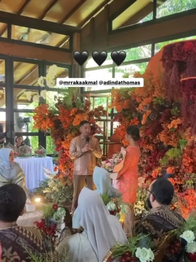 Adinda Thomas dilamar kekasih