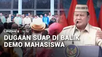 Presiden Prabowo Subianto blak-blakan mengaku mengetahui pihak yang membayar mahasiswa untuk berunjuk rasa pada pertengahan Juni lalu.