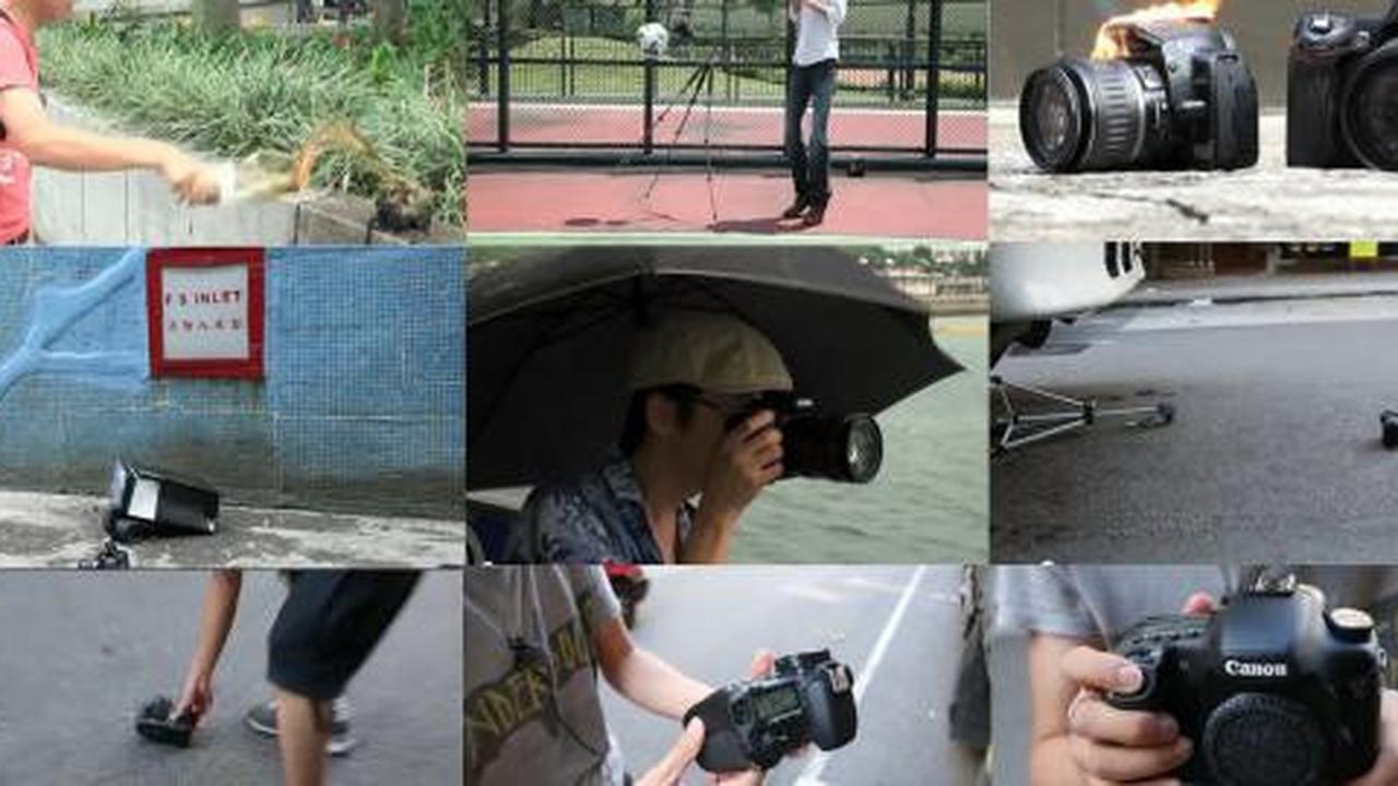 Dibakar, dibekukan, ditabrak truk, dijatuhkan, EOS 7D masih OK!