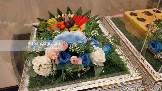 7 Potret Seserahan Mewah Akad Nikah Lesty Kejora dan Rizky Billar