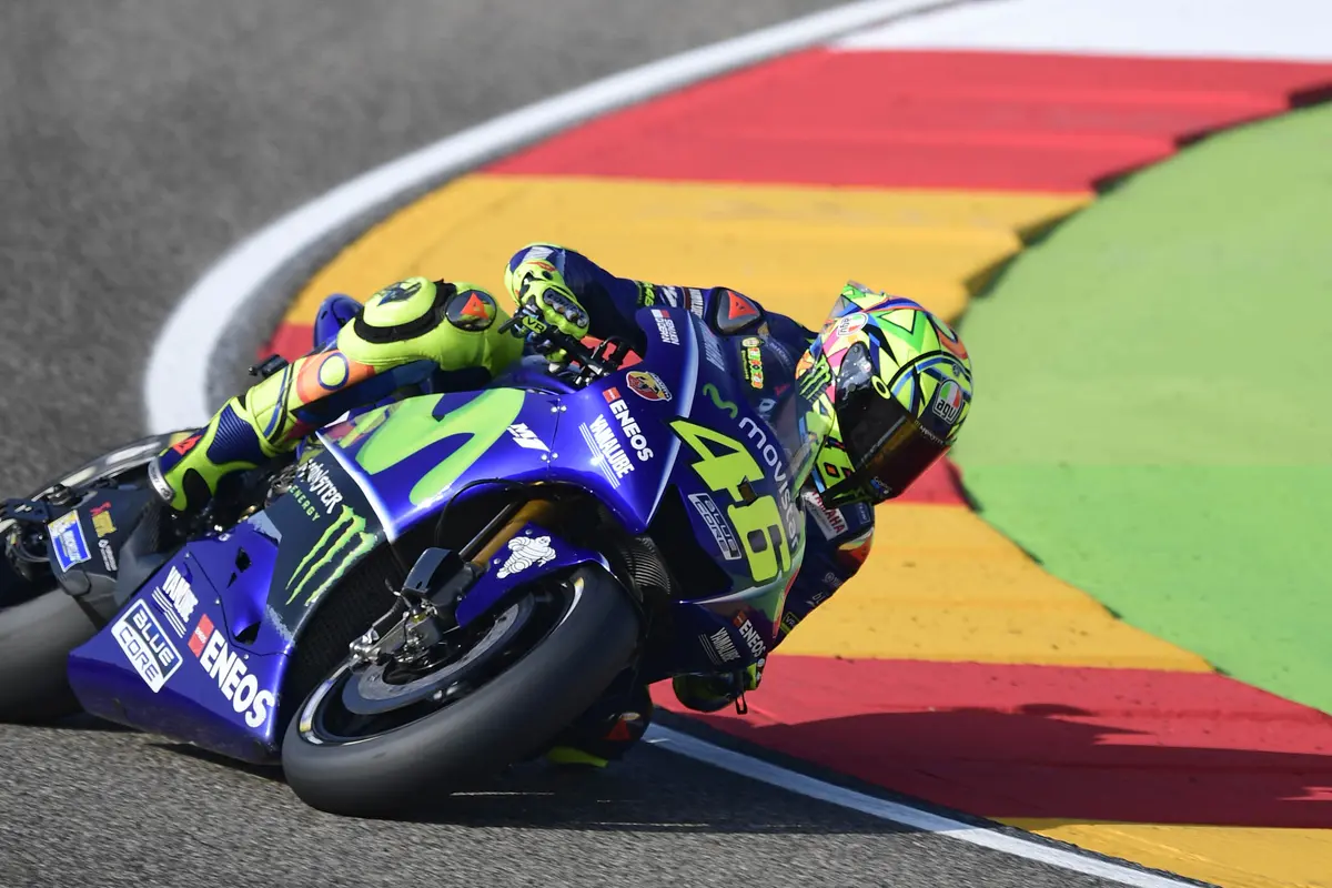 Maverick Vinales, Valentino Rossi, MotoGP Aragon