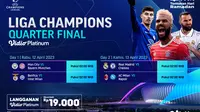 Jadwal Live Streaming Liga Champions Perempat Final di Vidio, 12 &amp; 13 April 2023