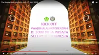 Tangkapan layar Kick Off #WajibHalalOktober2024 di 3.000 Desa Wisata Seluruh Indonesia hasil kerja sama Kemenparekraf dengan BPJPH yang ditayangkan pada The Weekly Brief with Sandi Uno 22 April 2024. (dok, YouTube @kemenparekraf/https://www.youtube.com/live/Dq4w0KhE4oA?si=PG0y8th3KXxqd-Ot/Rusmia Nely)