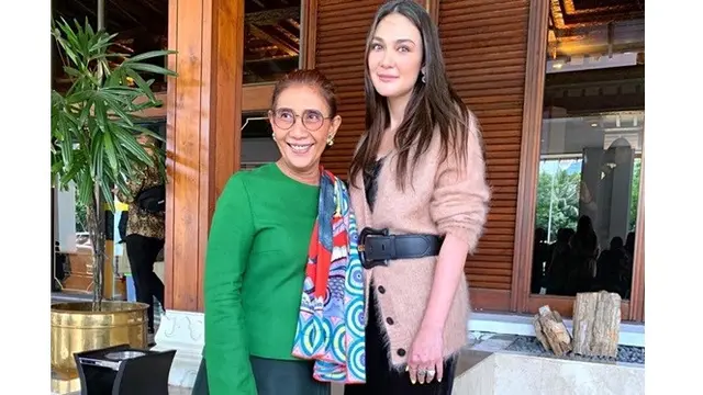 Kebersamaan Menteri Susi Pudjiastuti dan seleb Tanah Air
