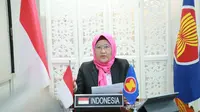 Dirjen Binwasnaker & K3 Kemnaker Hayani Rumondang mewakili Pemerintah Indonesia dalam sidang Governing Body (GB) International Labour Organization (ILO) ke-344 (Istimewa)