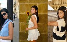 8 Foto Menawan Maria Theodore yang Menarik Perhatian Saat Berlibur di Italia dan Prancis