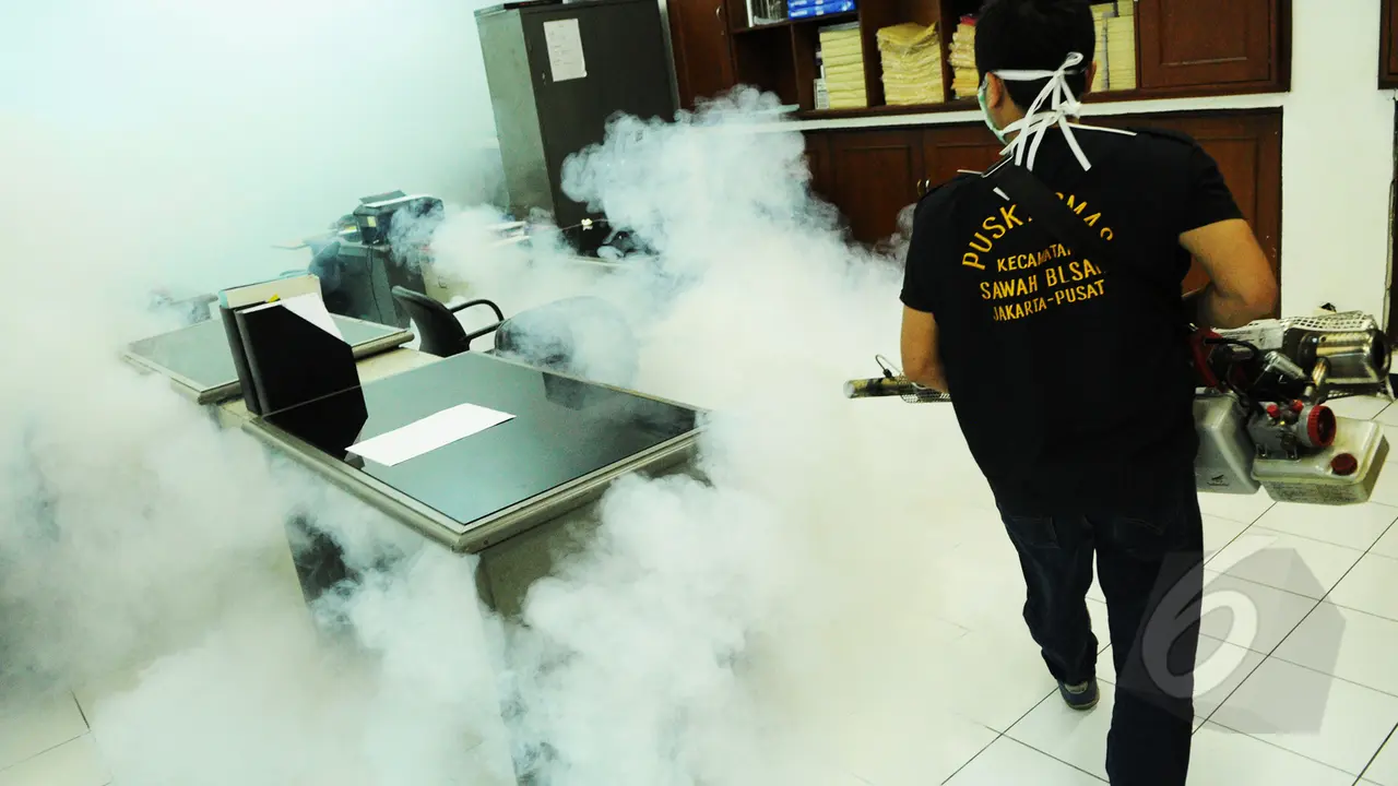 Ahok Kena DBD, Balaikota Difogging