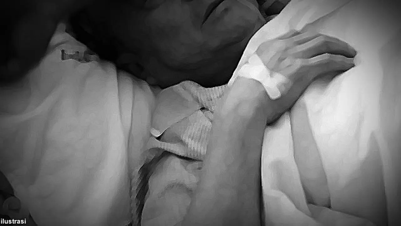 Bocah Merawat Ayah yang Lumpuh
