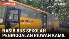 Bus Sekolah Peninggalan Ridwan Kamil Kini Terbengkalai dan Rusak