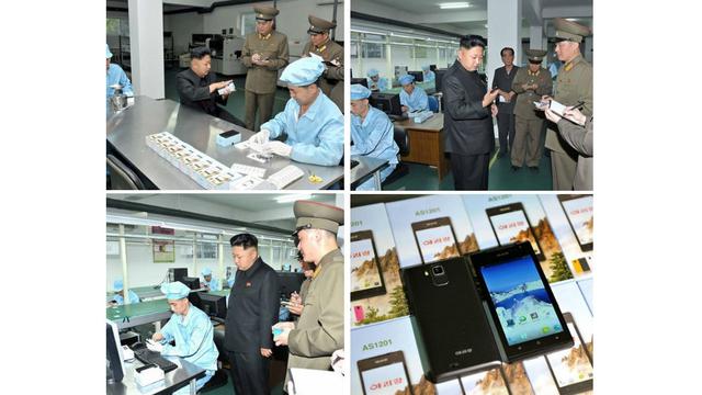 Smartphone di Korea Utara