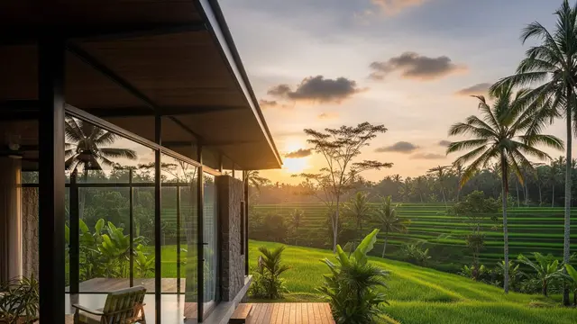 Model Rumah Minimalis Sederhana Dekat Perkebunan