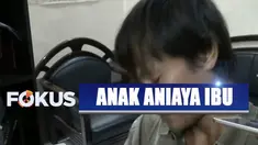 Dihadapan petugas, pelaku mengaku tega menganiaya ibunya gara-gara tidak diberi uang untuk membayar hutang.