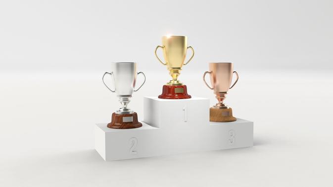 Ilustrasi Penghargaan, Kejuaraan, Piala. Kredit: Arek Socha (qimono) via Pixabay