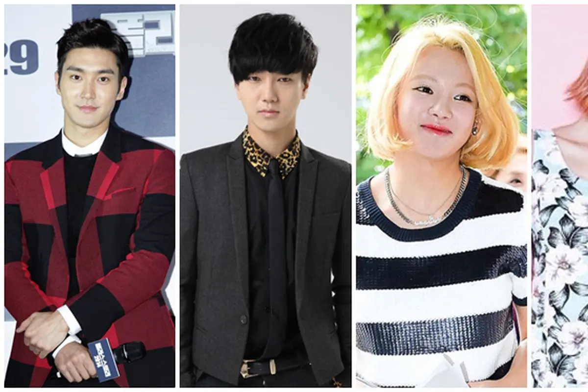 [Bintang] Siwon Yesung Super Junior Hyoyeon Sooyong SNSD