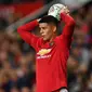 Marcos Rojo mulai tampil reguler bersama Manchester United pada musim 2019-20. (AFP/Paul Ellis)