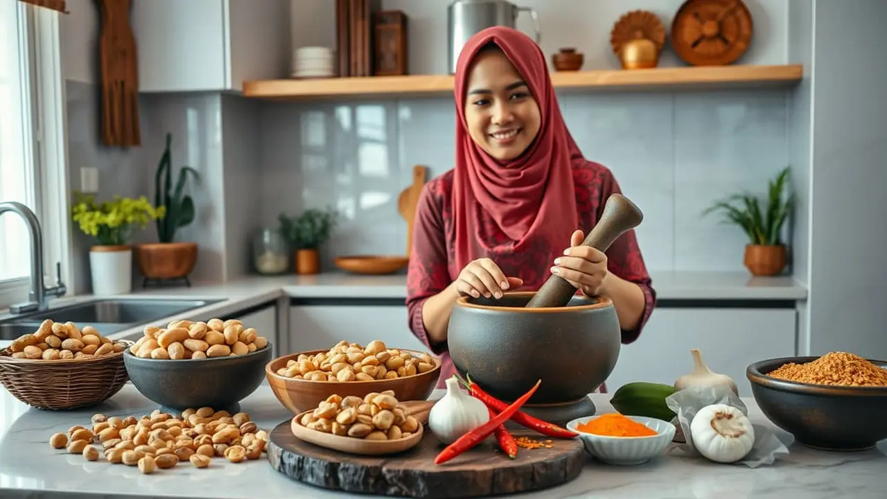 resep bumbu kacang