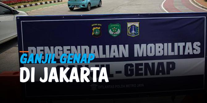VIDEO: Aturan Terbaru Tentang Sistem Ganjil Genap di Jakarta