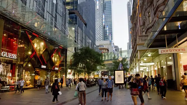 Pitt Street Mall- Sydney (Foto: Mythingsinlife.com)