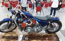 Penampakan Motor Jenis Bobber Dengan Menggunakan Mesin ATV, 11-12 Sama Harley Davidson